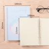 Caderno Fichário com Argolas A5/B5 Wengu, Caderno Espiralado, Caderno Destacável, Caderno de Lição de Casa, Planejador, Diário