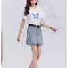 Falda Vaquera Vintage para Mujer, Nuevo Estilo Primavera 2026, Tallas Grandes, Diseño Único, Falda Corta Bodycon de Cintura Alta en Línea A