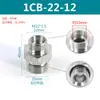 Adaptador hidráulico acero 45# Yonghua cono de 24 grados férula sello ED fitting para manguera 1CB 1CM 1DB 1DM