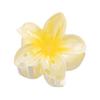 Pinza para el pelo de flor de huevo pequeña de 4 cm pinza de tiburón accesorios para el cabello más vendidos en Europa y Estados Unidos plato de flor de color degradado pinza para el pelo de cola de caballo alta