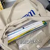 Bolsa de Hombro Relajante para Mujer Moda Nueva Bolsa de Lona con Cordón Bolsa de Hombro Ligera para Viajes Cotidianos Gran Capacidad