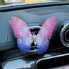 Nueva mariposa móvil creativa salida de aire de consola central de coche decoración decoración accesorios para coche curativos