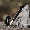 Cuchillo multifuncional portátil herramienta de camping al aire libre portátil silbato de fuego cuchillo abridor de botellas de salvamento abrelatas cuchillo de té