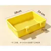 Malla filtrante para arena de gato, tamiz de plástico para polvo para caja de arena de gato, herramienta de limpieza para gatos para el hogar con soporte de gancho, artículos para mascotas