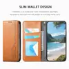 Adecuado para Funda de Cuero para Teléfono Google 10Proxl Flip con Línea Tricolor Funda de Cuero Magnética para Teléfono Pixel9A Negocio Anti-Caídas