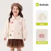 Festival de Mitad de Otoño Luna Llena 1 Pieza 10% de descuentoChamarra con Cierre Infantil Dudu para Niños, Nuevo Estilo de Dibujos Animados de Primavera para Niñas