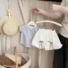 Ropa de Bebé Súper Elegante, Moda Coreana de Verano para Niñas, Nuevo Conjunto de Manga Corta, Ropa Linda para Niños de 1-2 Años