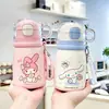 Nueva taza termo infantil Sanrio con licencia oficial 2026 para estudiantes de primaria, botella de agua de aspecto atractivo para niñas