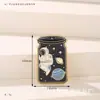 Nova Broche Garrafa Planetária Drift Série Astronauta Espacial Pino Colar Acessórios para Mochila Emblema de Liga Metálica Pintado