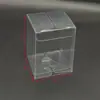 Caja de embalaje plegable transparente de plástico pvc caja exterior figuras hechas a mano para juguetes regalos adornos modelos de coches bandeja interior caja PET