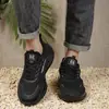 Zapatos Deportivos Transpirables Flyknit para Hombre, Zapatos para Correr con Suela Gruesa y Amortiguación, Zapatos Casuales para el Uso Diario y el Trayecto, Directo del Fabricante