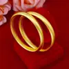 Pulsera de Corazón Cerrado con Sutra del Corazón Método Antiguo Heritage Color Arena Dorada para Mujer Pulsera de Imitación de Oro Espalda de Loche Sólida Joyería de Alta Gama Heritage