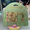 Adesivos magnéticos de madeira para geladeira de Xiamen, lembrancinhas turísticas da cidade de Guochao Wenchuang, adesivos de lembrancinhas de atrações turísticas populares.