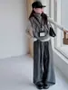 Ropa para Niñas Conjunto Estilo Coreano 2026 Otoño Nuevas Llegadas Niños Medianos y Mayores Chaleco de Punto Reversible Traje Pantalones Ropa de Otoño