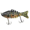 Atacado de fábrica Luya isca dura multi-seção simulação de peixe 10cm/15g plástico sete-seção isca multicolor