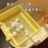 Tela de Filtro para Areia de Gato Malha Plástica com Furos Ferramenta de Limpeza para Casa de Gato Suprimentos para Animais de Estimação Cassava Areia de Gato Peneira de Areia Mineral
