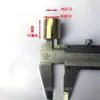 Diámetro Interior M10M12, Diámetro Exterior 18, Casquillo de Eje para Vehículo Eléctrico, Casquillo de Tubo Hueco para Eje Delantero de Motocicleta Eléctrica