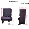 Van com Bancos Dobráveis, Cama Modificada Traseira Wuling Hongguang, Plano de Liberação Rápida, Espaço Amplo, Montado na Lateral Glory Jinbei