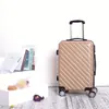 Mala de Viagem com Rodinhas 24 polegadas em ABS para Viagens de Negócios 20 polegadas Bagagem para Bem-Estar de Funcionários Atacado com Cadeado