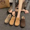 Sapatos slip-on estilo Birkenstock, com sola grossa, forrados de fleece e totalmente fechados, novos sapatos casuais de algodão quentes de inverno 2026, estilo Birkenstock