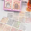 Nuevo Gakapibara de Nariz Pequeña Dibujos Animados Pegatinas Creativas Juguetes para Niños Pegatinas DIY Mini Pegatinas para Uñas Bloc de Notas