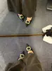 2026 Estilo Nuevo Estilo Maduro Punta Cuadrada Hebilla Cuadrada Corte Bajo Zapatos de Salón Tacones Altos Franceses