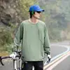 Camiseta de Manga Comprida Nova Pica-pau Primavera e Outono 2025 Top Esportivo Secagem Rápida Montanhismo Caminhada Ciclismo Camiseta Base Masculina