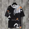 Nuevo Conjunto de Dos Piezas para Hombre de Verano Camiseta de Manga Corta y Shorts tipo Traje Camuflaje Tendencia Hombre Guapo Casual Transpirable Deportivo