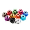 Tuerca de Brida de Aleación de Aluminio de Colores Anillo de Nylon Tapa de Tornillo Autocierre Tuerca de Bloqueo Antiaflojamiento M2M3M4M5M6M8