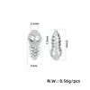 Parafusos Antiderrapantes M4*12 Pneu de Neve Porcas de Cubo de Inverno Parafusos de Crampon Parafusos Antiderrapantes M4*9
