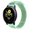 Para reloj Samsung Gear Active/Galaxy 42 mm Correa de malla trenzada de nailon con bucle
