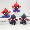 Chaveiro Boneco Pingente Deadpool Wolverine Pingente Fofo para Mochila Escolar Acessórios de Caixa Surpresa Boneco Chaveiro Marvel