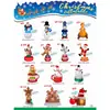 Árbol de Navidad LED Rotatorio Personalizado Diseño de Patio Navideño Exterior Modelo Inflable Decorativo Transfronterizo Europeo y Americano