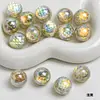 Cuentas de Escama de Dragón Dingyi Luna Fría Resina Electrochapada Cuentas Sueltas Accesorios para Joyería Hecha a Mano DIY Materiales para Cadena de Teléfono