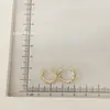Design Simples Duas Peças Empilhadas Clipe de Orelha Moda Vintage Estilo Frio Ins Clipe de Orelha