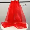 Preço por metro pérola piscante luz brilhante organza de cristal tecido de malha rígida para modelagem tecido para roupas de casamento