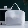 Nueva Bolsa de Maquillaje de Gasa, Bolsa de Almacenamiento de Gran Capacidad para Viajes de Negocios, Bolsa de Almacenamiento Portátil Simple, Neceser Impermeable