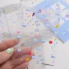 Pegatinas Mayday Populares 5525 Pegatinas de Apoyo para Conciertos Manicura DIY Douyin Dibujos Animados Lindos Decoraciones Conmemorativas de Verano