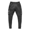 Hermanos Fitness Muscular Pantalones Deportivos de Ocio para Hombre Primavera y Otoño Correr Ejercicio Pantalones con Múltiples Bolsillos Pantalones de Chándal Comercio Exterior Venta al por Mayor Transfronteriza