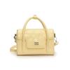 Bolso Cuadrado Pequeño de Mano Simple con Textura Nicho Bolso de Mujer 2025 Verano Nuevo Estilo Retro Color Puro Bandolera de Hombro Único