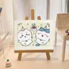 Nova Pintura de Diamante 5D de Desenho Animado Kapibala com Porta-Retrato DIY Brinquedo Educacional Infantil Presente Pintura com Adesivo de Diamante