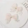 Acessórios de Laço de Malha de Cetim com Pérolas Flutuantes Acessórios para Joias DIY Roupas Bolsas Sapatos Chapéus Decorações Atacado