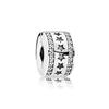 Pulsera transfronteriza chapada en plata 925, decoración de cuerda, abalorios, accesorios DIY femeninos, hebilla de posición fija, cadena de seguridad, lote de joyería de cuentas sueltas