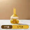 Pincel de óleo de silicone com frasco para cozinha, panquecas, grau alimentício, churrasco, assar, uso doméstico, frasco de pincel de óleo integrado resistente a altas temperaturas