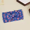 Accesorios Europeos y Americanos para Cabello de Bebé Tocado de Protección para la Fontanela del Bebé Diadema Ancha Elástica Suave con Estrellas y Corazones Impresos para Niños
