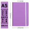 Planwith Agenda Planificador 2026 A5 Piel Suave Negocios Logo Personalizado Cuaderno Cuaderno Set de Caja de Regalo