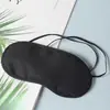 Antifaz para Dormir - Antifaz Negro de Color Sólido para Dormir, Bloqueo de Luz Excelente, Poliéster Suave y Transpirable con Acolchado de Esponja de 2 mm, Correa Elástica, Compacto y Portátil 18.5x8.5cm - para Viajes, Siestas, Trabajo por Turnos, Yoga, Meditación