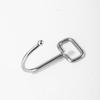 Gancho de acero inoxidable de fábrica cocina baño metal gran curva gancho hierro sin costura carga fuerte gancho grande venta al por mayor