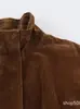 Comercio Exterior Transfronterizo Ropa de Mujer Otoño Nuevo Estilo Europeo Moda Casual de Gama Alta con Cinturón Chaqueta Ropa Exterior 6318257