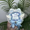 Chen Zheyuan (Yuan) Celebridad Hecha a Sí Misma Colgante de Bolso Qihang Mini Abanico Reflectante Etiqueta de Nombre Set Completo Terminado Hecho a Mano